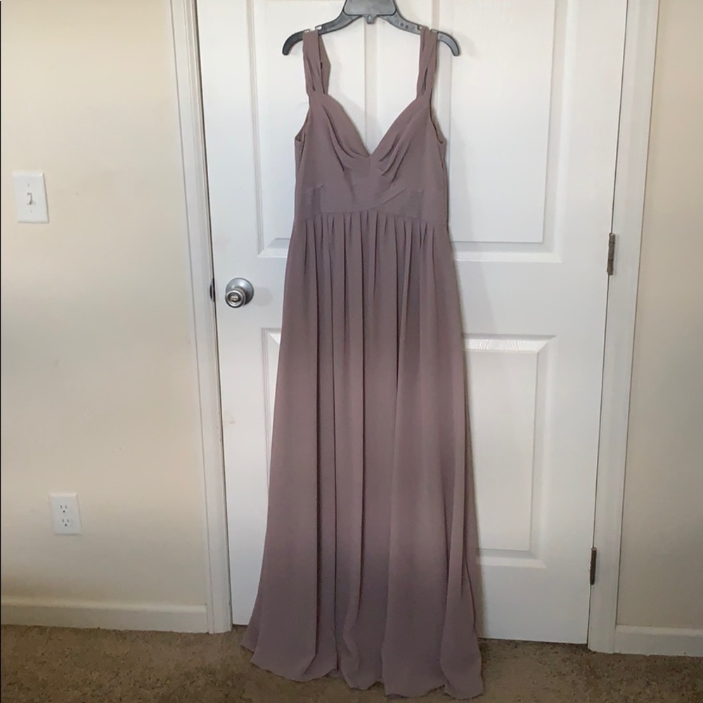 Purple dress